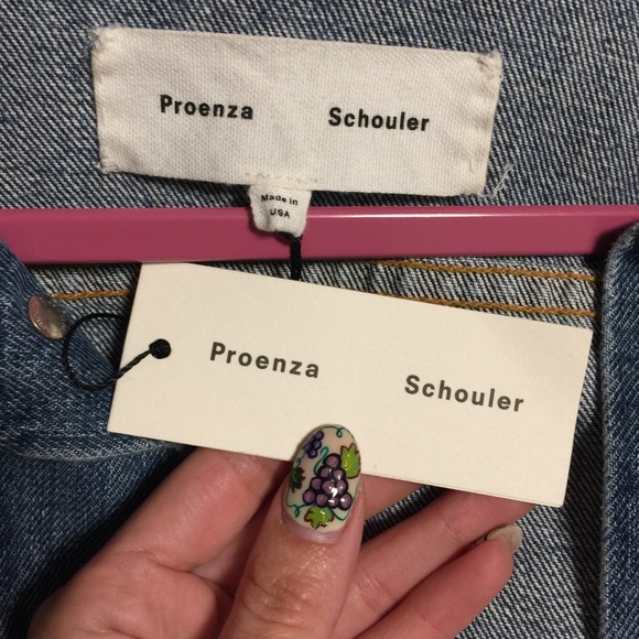 Proenza Schouler Denim Jacket 💙 - Picture 7 of 8